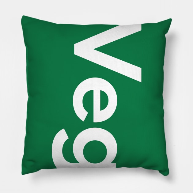 VEG (2019) Pillow by RandomMart