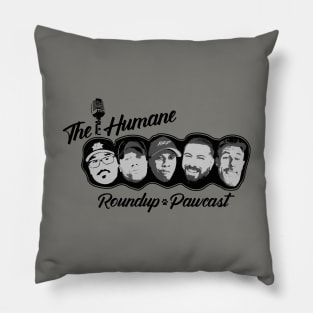 Humane Roundup Hosts Logo Pillow