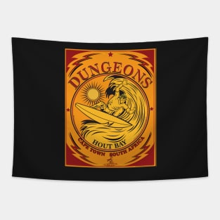 DUNGEONS SURFING CAPE TOWN SOUTH AFRICA Tapestry