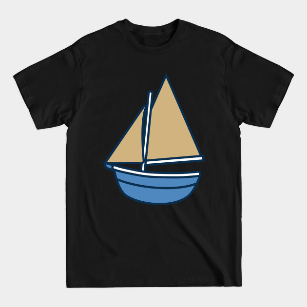 Discover Sailboat - Sailboat - T-Shirt