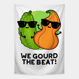 We Gourd The Beat Cute Veggie Pun Tapestry