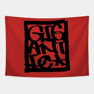 Gigantic B Tapestry