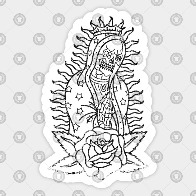 Santa Muerte Tattoo Outline Best Tattoo Ideas Magical, meaningful items you can't find anywhere else. santa muerte tattoo outline best
