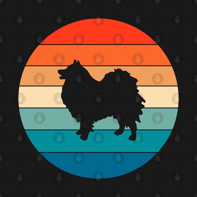 Vintage Keeshond Dog by ChadPill