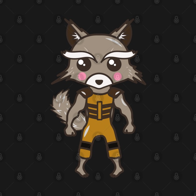 Space Raccoon by fashionsforfans