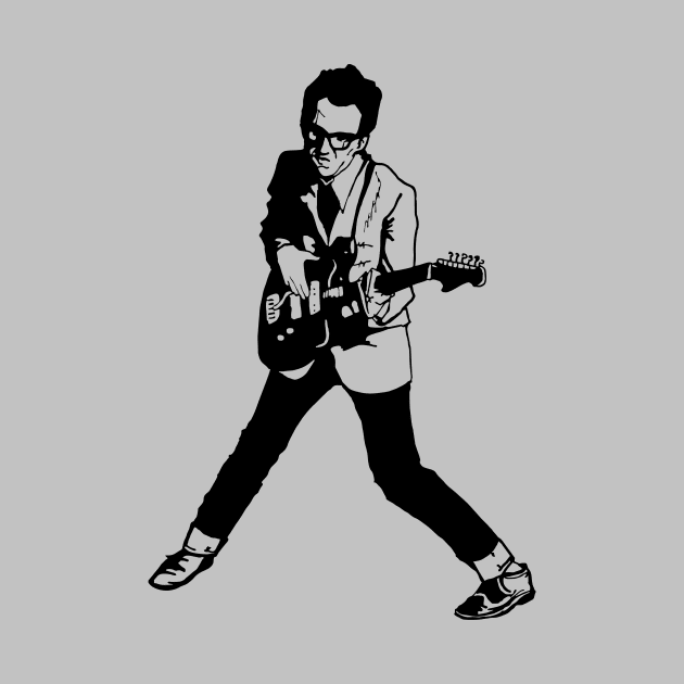 Elvis Costello by The Lisa Arts