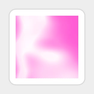 pink and white gradient Magnet