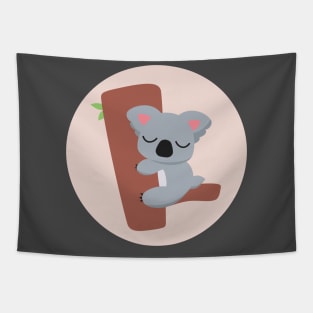 Sleepy Koala Tapestry