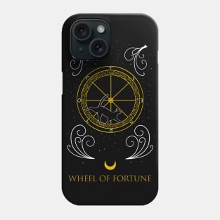 Wheel of Fortune - Tarot Cats Phone Case