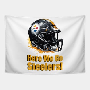 Pittsburgh Steelers Helmet Tapestry