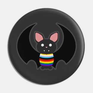 Intersex Inclusive Bat Pin