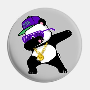 Dabbing Panda Funny Shirt Dab Hip Hop Pin