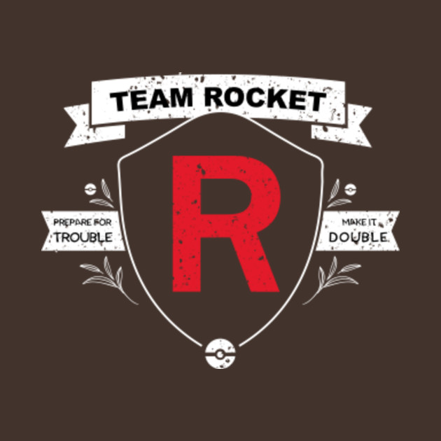 team rocket team rocket t shirt teepublic