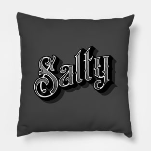 Salty Old School Pillow