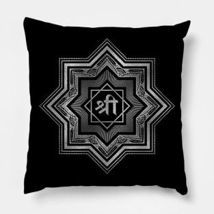 Silver Star of Lakshmi - Ashthalakshmi  and Sri Pillow