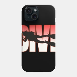 Scuba diving t-shirt designs Phone Case