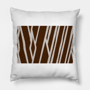 Zebra skin texture pattern Pillow