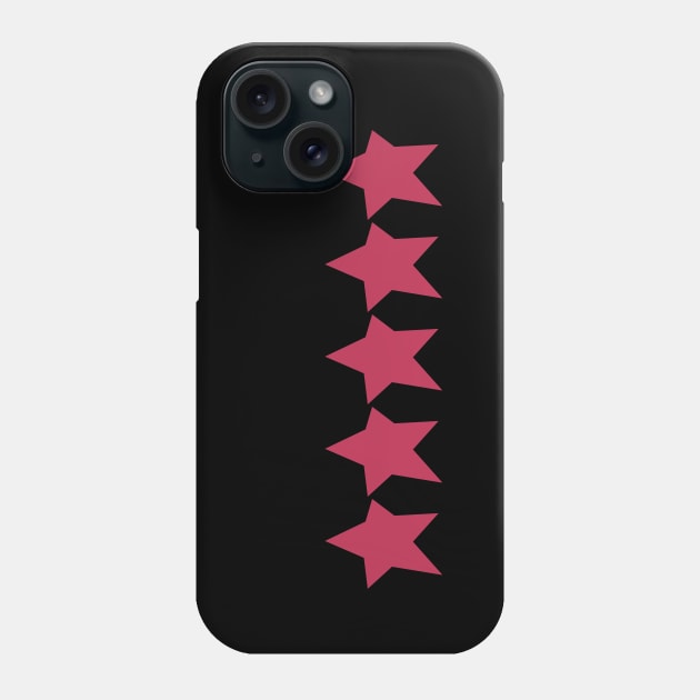 Viva Magenta Five Star Color of the Year 2023 Phone Case by ellenhenryart