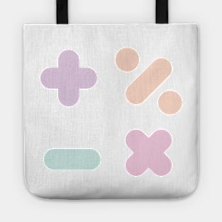 Maths Symbols Tote