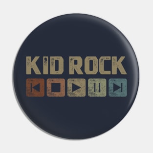 Kid Rock Control Button Pin