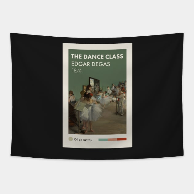 Degas Ballerinas Tapestry by quirkyandkind