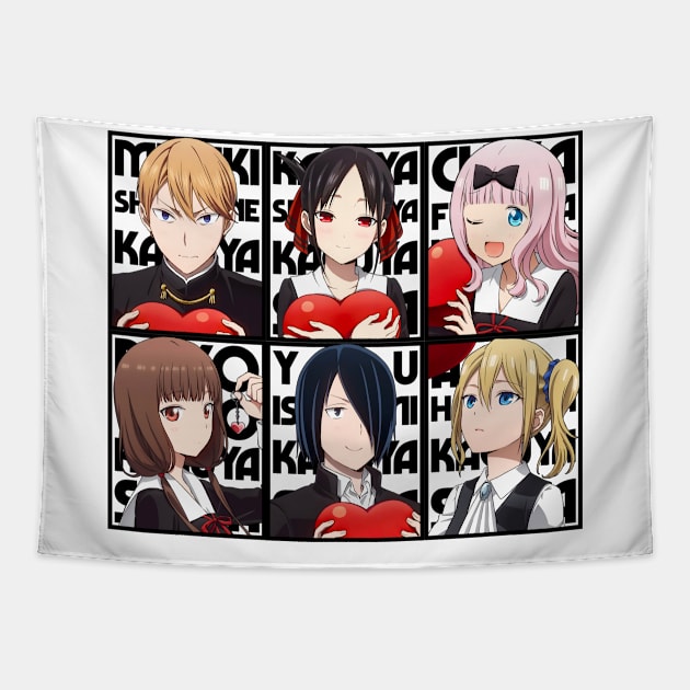 Kaguya-sama: Love Is War - Ultra Romantic Tapestry by InalZ