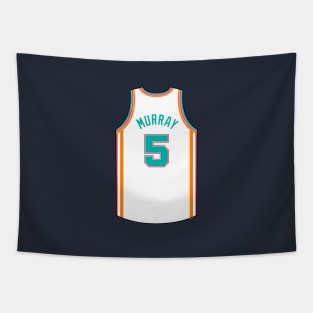 Dejounte Murray San Antonio Jersey Qiangy Tapestry