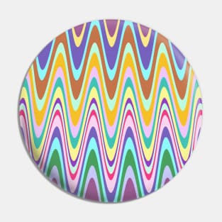 Colourful lines pattern Pin