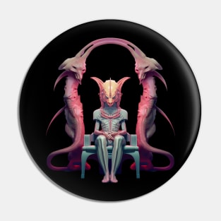 Reptilian Alien Queen Pin