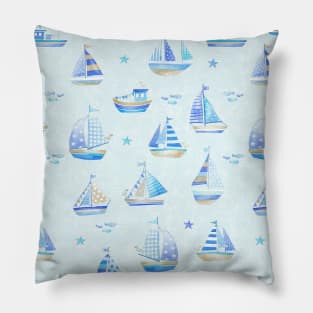 Sailing boats Pillow