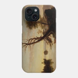 American Lake Scene by Thomas Cole Phone Case