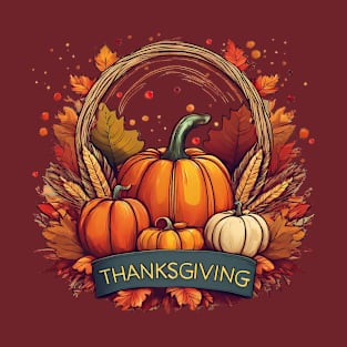 Thanksgiving Basket T-Shirt