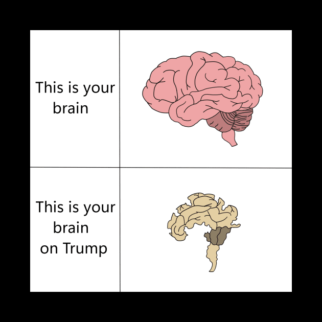 This is your brain on Trump by Blueblade