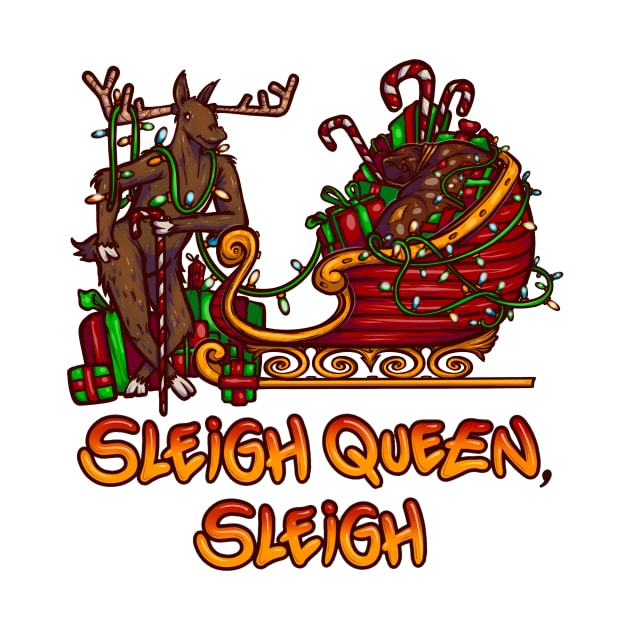 Sleigh Queen Sleigh by Graffitidesigner