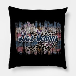 Retro Pattern Boz 80s 90s Birthday Style 70s 80s Pillow