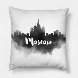 Moscow watercolor Pillow