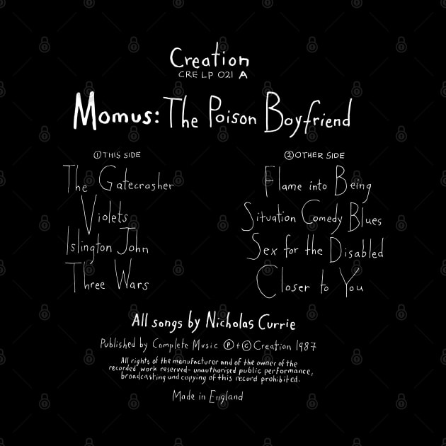 Momus - The Poison Boyfriend by DankFutura
