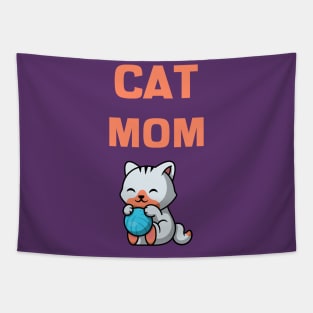 Cat Mom Gift Tapestry