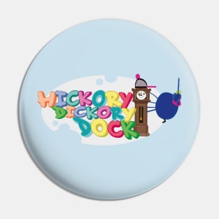 Hickory Dickory Dock Pin