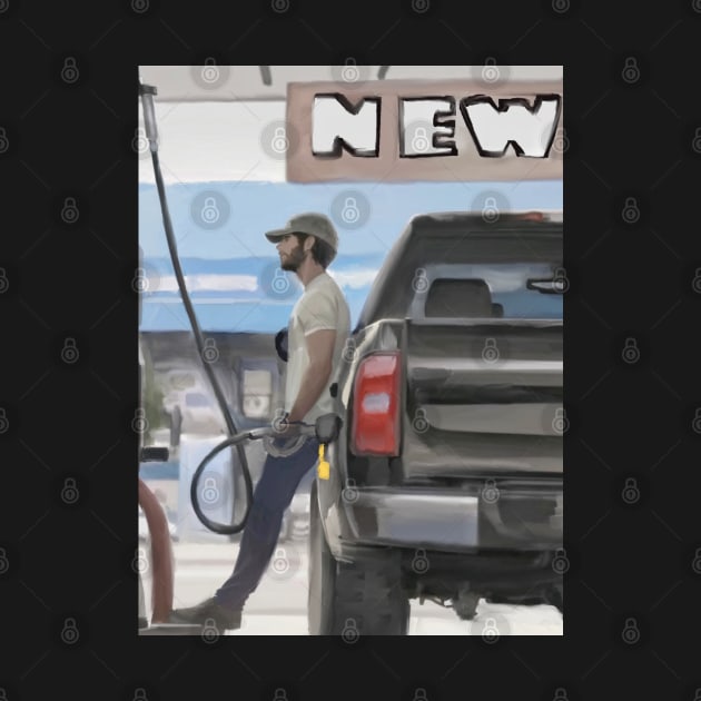 Getting Gas. by HappyRandomArt