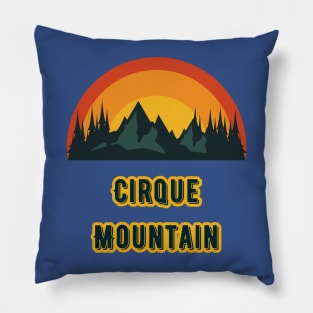 Cirque Mountain Pillow