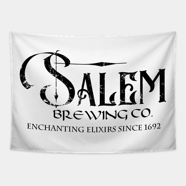 Salem Witch Brewing Company Tapestry by Rivenfalls