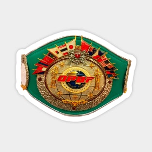 Oriental and Pacific Boxing Belt Magnet