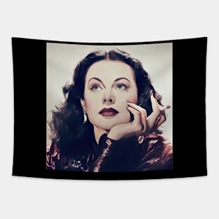 Hedy Lamarr fanart Tapestry