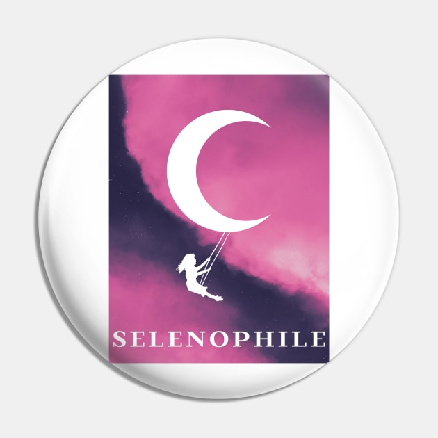 Selenophile Girl Pin by Minisim