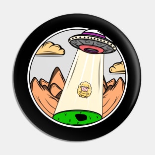 Alien abduction Pin