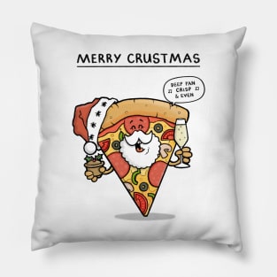 Merry Crustmas Pillow