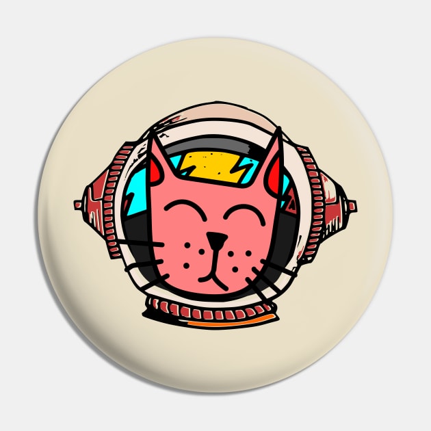 Astronaut cat doodle art illustration Pin by SpaceWiz95