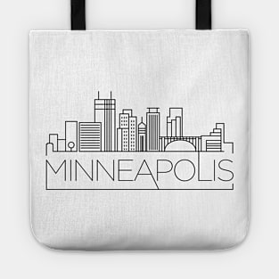 Minneapolis Minimal Skyline Tote