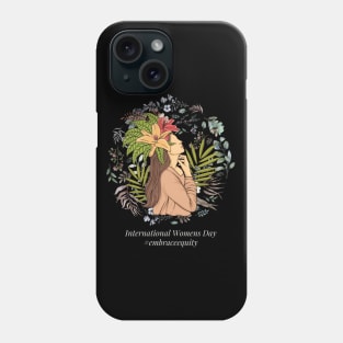 international women's day 2023 embrace equity 2023 Phone Case